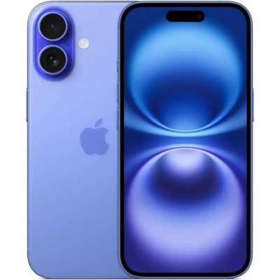 смартфон Apple iPhone 16 128GB Ultramarine MYFF3CH/A синий