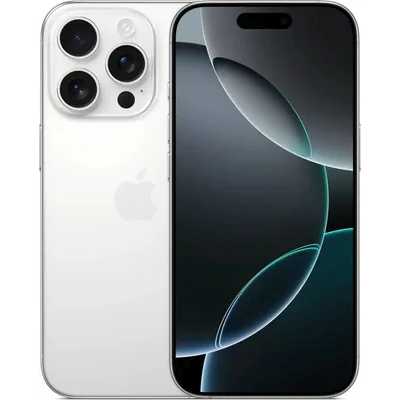 смартфон Apple iPhone 16 Pro 1TB White Titanium MYN93J/A белый