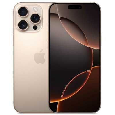 смартфон Apple iPhone 16 Pro 256GB Desert Titanium MYNK3QL/A бежевый