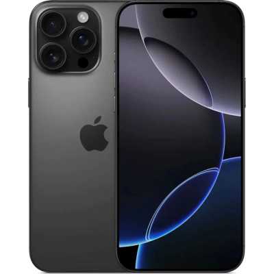 смартфон Apple iPhone 16 Pro Max 1TB Black Titanium MYWQ3J/A черный титан