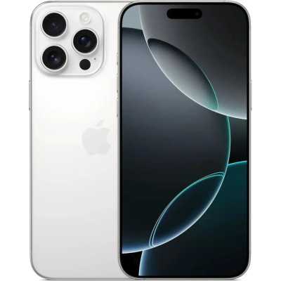 смартфон Apple iPhone 16 Pro Max 1TB White Titanium MYWR3J/A белый