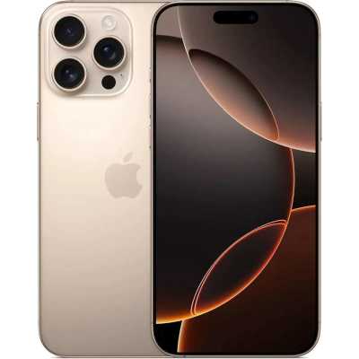 смартфон Apple iPhone 16 Pro Max 256GB Desert Titanium MYWX3VN/A бежевый