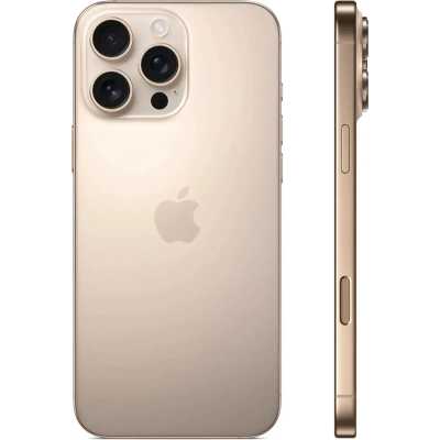 смартфон Apple iPhone 16 Pro Max 256GB Desert Titanium MYWX3VN/A бежевый