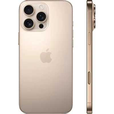 смартфон Apple iPhone 16 Pro Max 512GB Desert Titanium MYWN3J/A бежевый