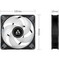 кулер Arctic P12 PWM PST RGB 0dB Black ACFAN00186A