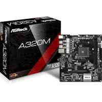 материнская плата ASRock A320M