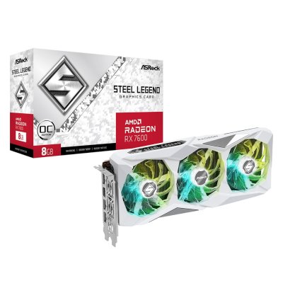 видеокарта ASRock AMD Radeon RX 7600 Steel Legend 8G OC