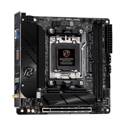 материнская плата ASRock B650I Lightning WiFi Черный