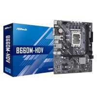 материнская плата ASRock B660M-HDV Черный