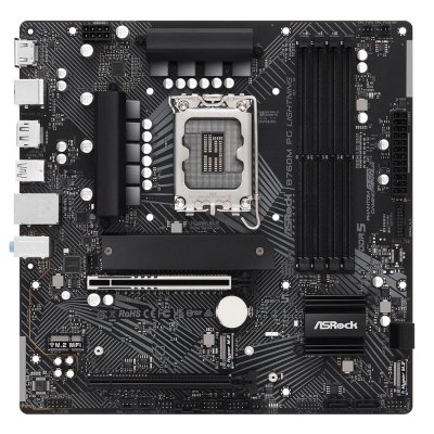 материнская плата ASRock B760M PG Lightning Черный