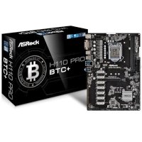 материнская плата ASRock H110 PRO BTC+