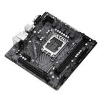 материнская плата ASRock H610M-HVS Черный