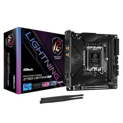 материнская плата ASRock Z790I Lightning WiFi Черный