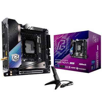 материнская плата ASRock Z890I Nova WiFi Черный
