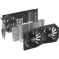 видеокарта ASUS AMD Radeon RX 570 8Gb ROG-STRIX-RX570-O8G-GAMING
