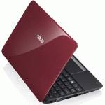нетбук ASUS EEE PC 1015T 2/250/4400mAh/Win 7 St/Red