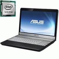 ноутбук ASUS N55SL i5 2450M/6/750/BT/Win 7 HP/Black Черный