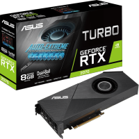 видеокарта ASUS nVidia GeForce RTX 2070 8Gb TURBO-RTX2070-8G-EVO