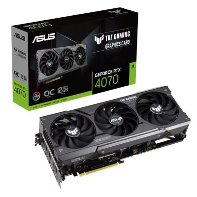 видеокарта ASUS nVidia GeForce RTX 4070 12Gb TUF-RTX4070-O12G-GAMING