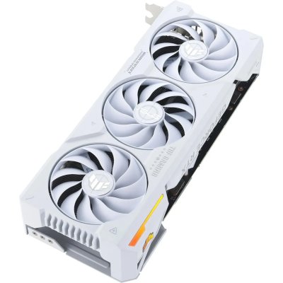 видеокарта ASUS nVidia GeForce RTX 4070 Ti Super 16Gb TUF-RTX4070TIS-O16G-BTF-WHITE Белый