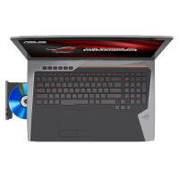 ноутбук ASUS ROG G752VY-GC332T 90NB09V1-M03880 Серебристый