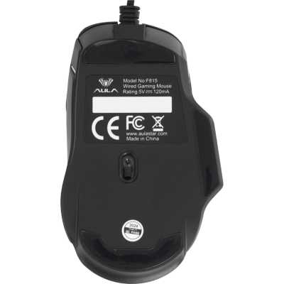 мышь AULA F815 Black Черный