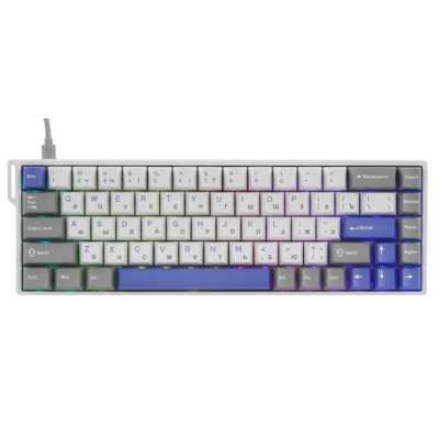 клавиатура AULA WIN68HE Max 6978080504081 Белый