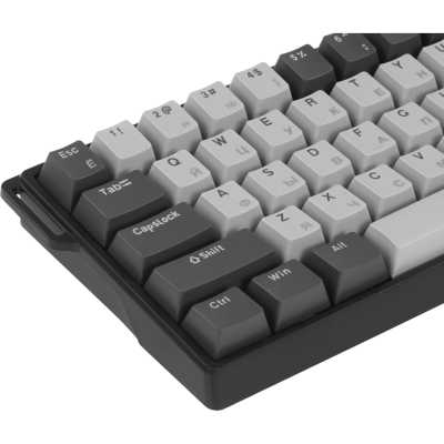 клавиатура AULA WIN68HE Pro Edition Light 6978080504128 Черный-серый