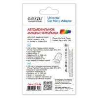 автомобильное зарядное устройство Ginzzu GA-4105UB Черный