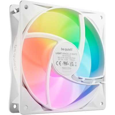 кулер Be Quiet Light Wings LX 120mm PWM Reverse White
