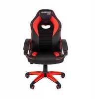 игровое кресло Chairman Game 16 Black-Red черно-красный