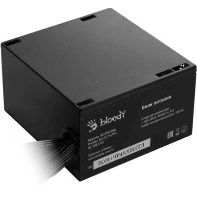 блок питания Bloody 700W BD-PS700W-R Черный