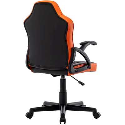игровое кресло Brabix Shark GM-203 Black/Orange черно-оранжевый