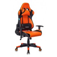игровое кресло Бюрократ CH-778N-BL+ORANGE черно-оранжевый