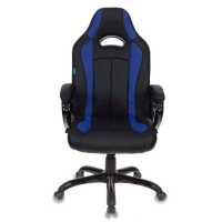 игровое кресло Бюрократ CH-827-BL+Blue черно-синий