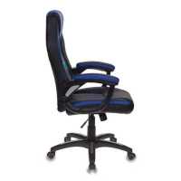 игровое кресло Бюрократ CH-829-BL+Blue черно-синий