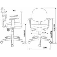 стул Бюрократ CH-W356AXSN/STICK-VI фиолетовый