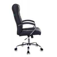 офисное кресло Бюрократ KB-10SL-B-LEATHER черный