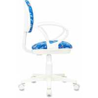 стул Бюрократ KD-3/WH/ARM/SEA