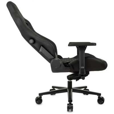 игровое кресло Бюрократ KNIGHT CRAFT BLACK черный