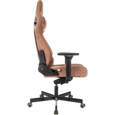 игровое кресло Бюрократ KNIGHT HUNTER VELV90 светло-коричневый