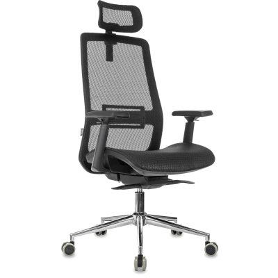 офисное кресло Бюрократ MC-912-H/SIT-M/B черный