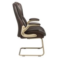 офисное кресло Бюрократ T-9919A-LOW-V-BROWN коричневый