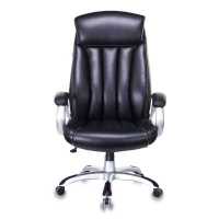 офисное кресло Бюрократ T-9922-BLACK-PU черный
