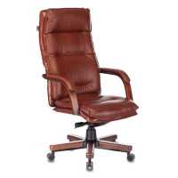офисное кресло Бюрократ T-9927WALNUT/MUSTARD горчичный