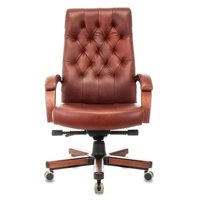 офисное кресло Бюрократ T-9928WALNUT/CHOK светло-коричневый