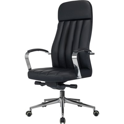 офисное кресло Бюрократ T-998SL/LEATH-BLACK черный