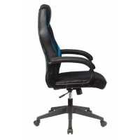 игровое кресло Бюрократ VIKING 3 AERO BLUE черно-синий