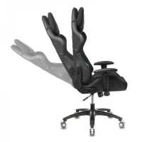 игровое кресло Бюрократ VIKING 4 AERO BLACK черный