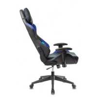 игровое кресло Бюрократ VIKING 5 AERO BLUE черно-синий